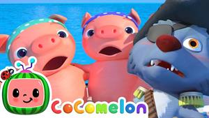 انیمیشن کوکوملون - سه خوک کوچک!