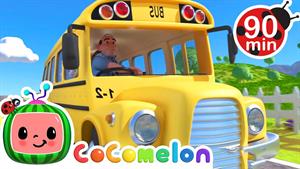 انیمیشن کوکوملون -  چرخ در اتوبوس