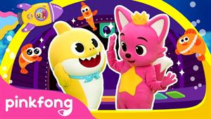 pinkfong baby shark - بیبی شارک - شش دوست ماهی کوچولو