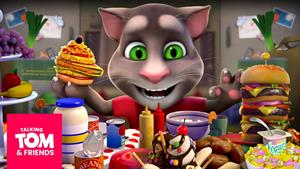 انیمیشن گربه سخنگو / غذا برای همیشه