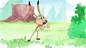 کارتون شاد گیگل بوگ خرگوش بامزه