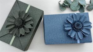 ایده های بسته بندی هدیه و ساخت یک گل ژربرا کاغذی