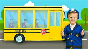 برنامه کودک / کریس سوار اتوبوس مدرسه می شود
