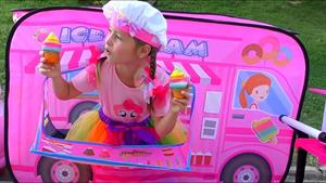 بازی سرگرم کننده صوفیه با کامیون بستنی
