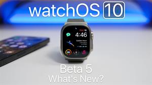اپل واچ / WatchOS 10 Beta 5 منتشر شد!