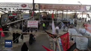 تردد میلیونی زائران اربعین حسینی از مرز مهران