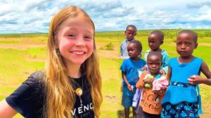 سفر خانواده ناستیا و پدر به آفریقا