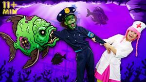 آموزشهای کودکانه - آهنگ زامبی کوسه