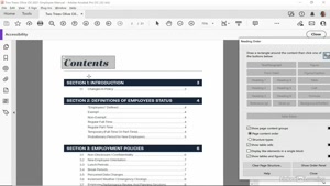 آموزش ساخت PDF های قابل دسترس - گرافیسم