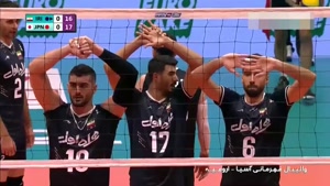 خلاصه والیبال ایران و ژاپن - فینال والیبال قهرمانی آسیا 2023