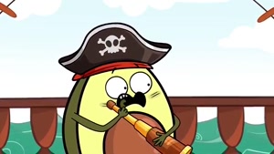 کارتون خانواده آووکادو - گنج دزدان دریایی