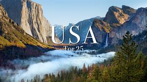 25 مکان برتر برای بازدید در ایالات متحده آمریکا