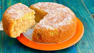 کیک قاشقی بدون فر و همزن با کمترین مواد اولیه