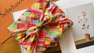 بسته بندی هدایا با دستمال