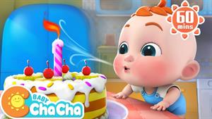 کارتون چاچا / کودک شمع را خاموش می کند - تولدت مبارک