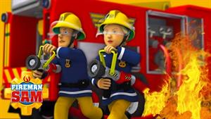 کارتون سام آتش نشان - آتش‌نشان سام آتش‌تراک را نجات می‌دهد