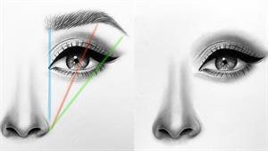 آموزش طراحی ابرو سیاه قلم|چطور با مداد ابرو طراحی کنیم؟