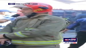 آتش‌سوزی انبار سازمان هواپیمایی کشور | بدون تلفات جانی