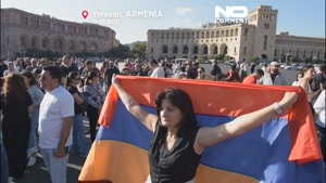 بحران قره‌باغ؛ پایتخت ارمنستان صحنه اعتراضات خیابانی مخالفان