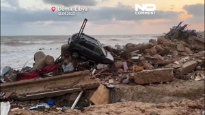 تصاویری از خسارت‌های ناشی از سیل مرگبار لیبی؛