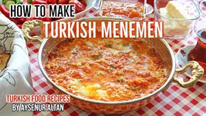 طرز تهیه منمن از غذاهای خوشمزه ترکی 