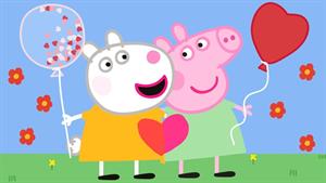 کارتون پپا پینگ - خوک پپا و سوزی شیپ روز ولنتاین