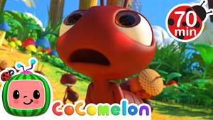 انیمیشن کوکوملون - آهنگ مورچه و ملخ 