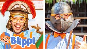 کارتون بلیپی - Blippi تبدیل به یک گلادیاتور می شود