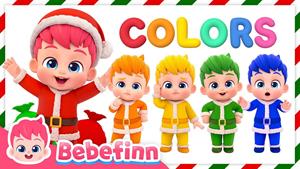آهنگ های bebefinn  - کلاه بابانوئل کدام رنگ است؟