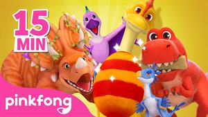 pinkfong baby shark - بیبی شارک - دایناسورها برای بچه ها