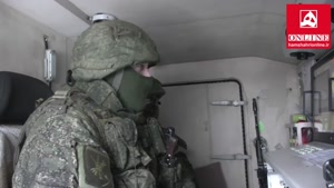 لحظه عملیات زرادخانه موشکی پیشرفته روس ها از داخل کابین