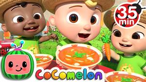 کارتون کوکوملون - آهنگ آشپزی با سبزیجات
