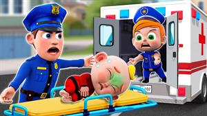 افسر پلیس و سوپر آمبولانس - آهنگ غذای کثیف نخورید 