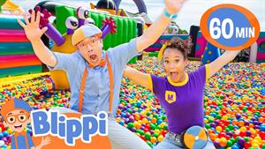 کارتون بلیپی - بزرگترین چالش Blippis Ball Pit