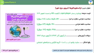 معرفی درس ترانسفورماتورها (نیروی برق شهر)