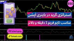 آموزش استراتژی گرید در باینری آپشن | ویدئو شماره 650