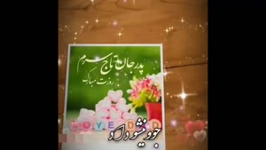 کلیپ روز پدر / کلیپ تبریک روز پدر به بابای مهربونم 
