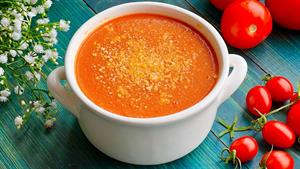 سوپ گوجه سوپ ساده و خوشمزه