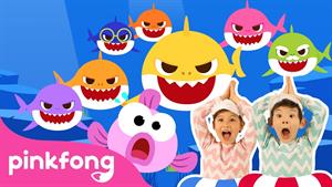 pinkfong baby shark - بیبی شارک - خانواده شارک