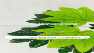  بوته مصنوعی مدل آرالیا 12 برگ 40 سانتیمتر پخش از فروشگا