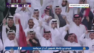 گل اول قطر به ایران توسط جاسم ابوالسلام در دقیقه 17