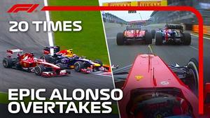 Formula 1 - فرناندو آلونسو در حالت هیولا