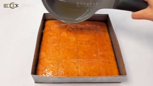 طرز تهیه کیک نارگیلی شربتی