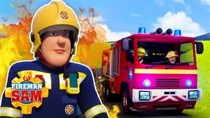 کارتون سام آتش نشان - بهترین فیلم نجات کامیون آتش نشانی