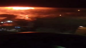 تصاویر هولناک آتش‌سوزی گسترده در ایالت میشیگان آمریکا 