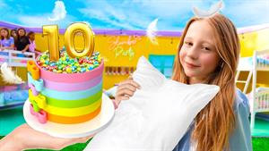 ناستیا تولد 10 سالگی خود را جشن می گیرد