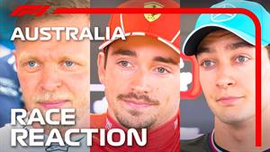 واکنش رانندگان پس از مسابقه - جایزه بزرگ استرالیا 2024
