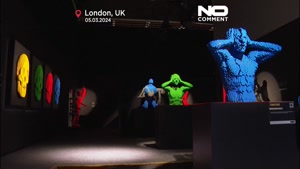 برگزاری نمایشگاه مجسمه‌های ساخته‌شده از قطعات لگو در لندن