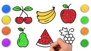 آموزش کشیدن میوه ها | گام به گام میوه ها را بکشید 