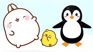 کارتون مولانگ - سرگرمی پنگوئن ها